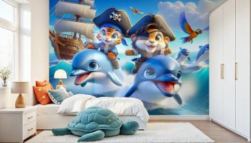 Pirateventyr med Delfiner