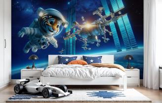 Tigre Astronauta alla Stazione Spaziale