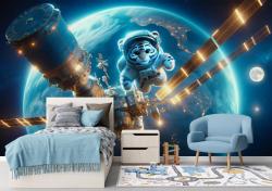 Space Adventure with Astronaut Tiger
