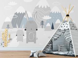 Little Bunnies in the Scandinavian Alps