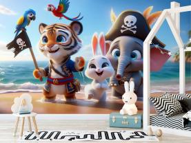 Den Hemmelige Strand med Små Piraterne