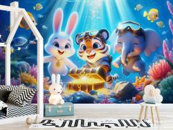 Underwater World and the Pirate Treasure