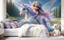 Fairy and Unicorn Adventure in the Magical Forest