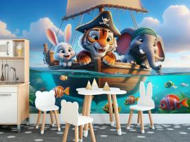 Piratenreis op de Blauwe Oceaan