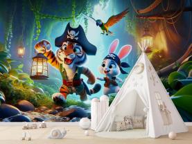 Aventure dans la Forêt des Petits Pirates