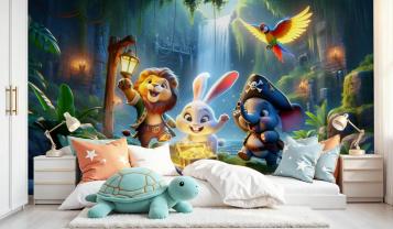 Coffre au Trésor dans la Forêt des Petits Pirates