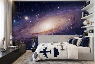 Andromedagalaxen i Djupa Rymden