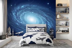 Galassia a Spirale nello Spazio Profondo