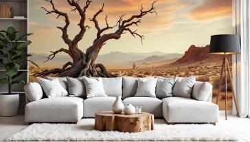 Dead Tree In The Desert