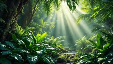 Fototapet - Tropisk Skov