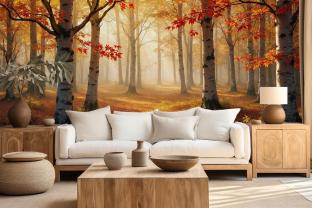 Serene Forest in Autumn