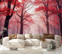 Floresta em Tons de Outono