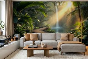 Selva Tropical con Pasarela de Madera