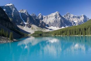 Fototapeter - Moraine Sjön Kanada