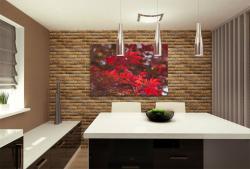 Wall Murals - Red Leaves