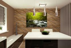 Wall Murals - Mountain River