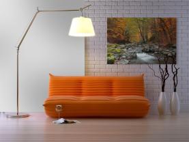 Fototapeter - Berg Flod