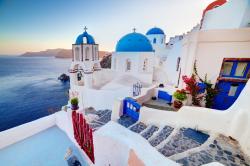 Fototapeten - Insel Santorini