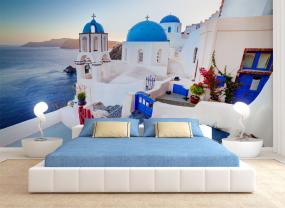 Fototapeter - Santorini Ön