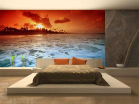 Solnedgang Strand