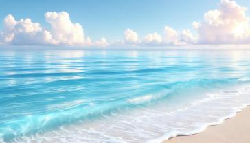 Wall Murals - Tranquil Turquoise Beach