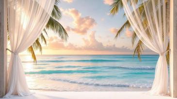 Wall Murals - Window to the Tropical Sea