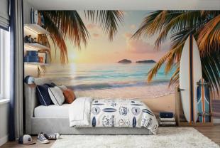 Sunset on the Paradise Beach