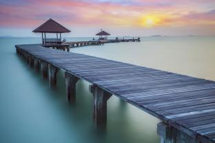Fotobehang - Eiland
