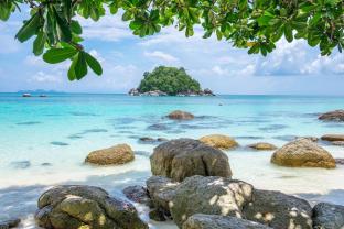 Papier Peint Photo - Île Tropicale