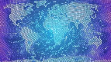 Papier Peint Photo - Carte du Monde