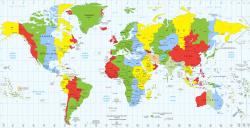 Wall Murals - World Map