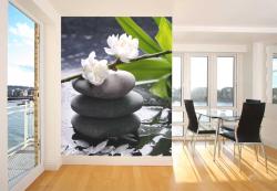 Zen Stones & Flowers