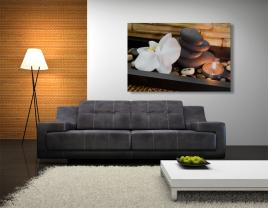 Wall Murals - Zen Stones & Orchid