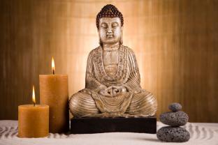 Fototapeten - Buddha Statue