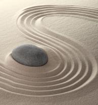 Fototapet - Zen Stein
