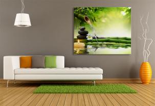 Fotobehang - Zen Fountain