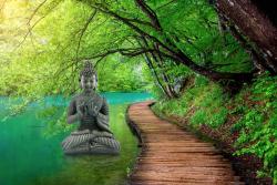 Papier Peint Photo - Statue Bouddha