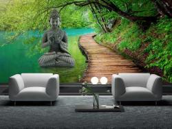 Zen Garden Buddha Statue