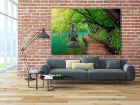 Wall Murals - Zen Garden Buddha Statue