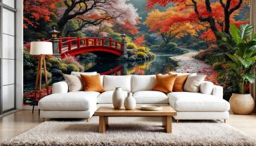 Giardino Giapponese nei Colori d’Autunno