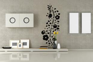 Wall Stickers - Abstract Flower