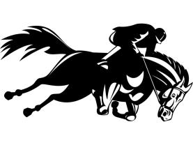 Vinilos Decorativos - Caballo Equitación