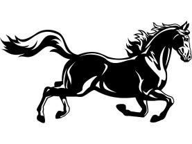 Wandtattoos - Pferd