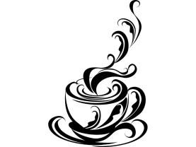Wall Stickers - Coffee Cup