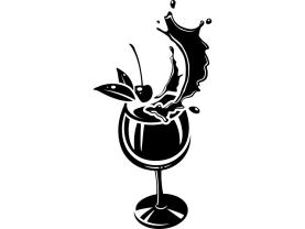 Väggdekor - Cocktail
