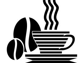 Wall Stickers - Coffee Cup