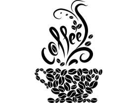 Vinilos Decorativos - Taza de café
