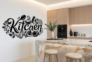 Kitchen – Decorative Typographic Wall Art for Kitchen