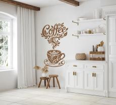 Coffee – Decorative Typographic Wall Art for Kitchen