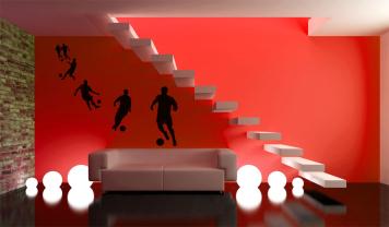 Stickers Muraux - Joueur Football (Kit)